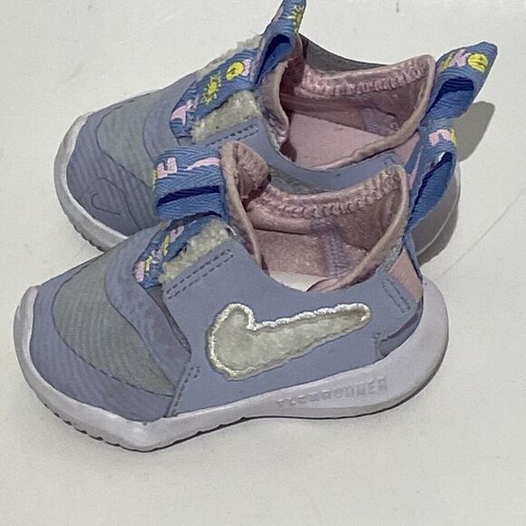 Nike Kids' Multicolor Flex Runner Dream Stretch Slip On Sneaker Shoes Size 2C - Picture 3 of 8